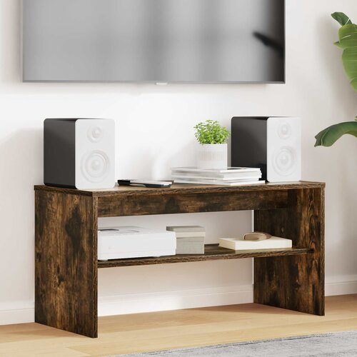 TV ormar Dimljeni hrast 80 x 35 x 40 cm Konstruirano drvo Slike