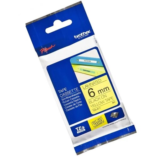 Pot TRAKA TZE611 6mm crno na zuto Cene