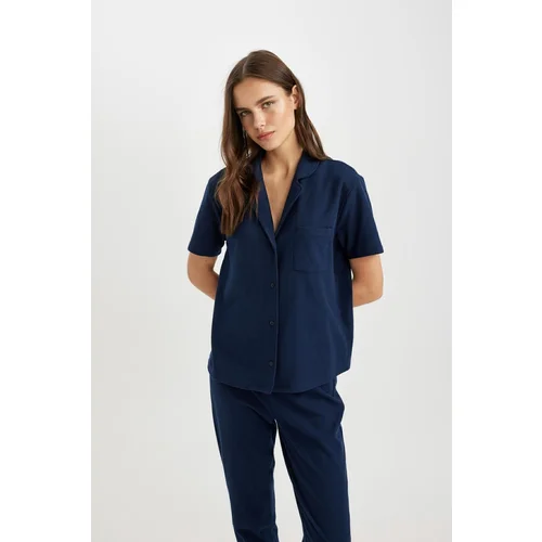 Defacto Fall In Love Short Sleeve Pajama Top