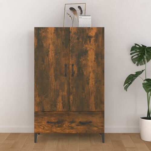  Komoda boja dimljenog hrasta 70 x 31 x 115 cm konstruirano drvo Cijene