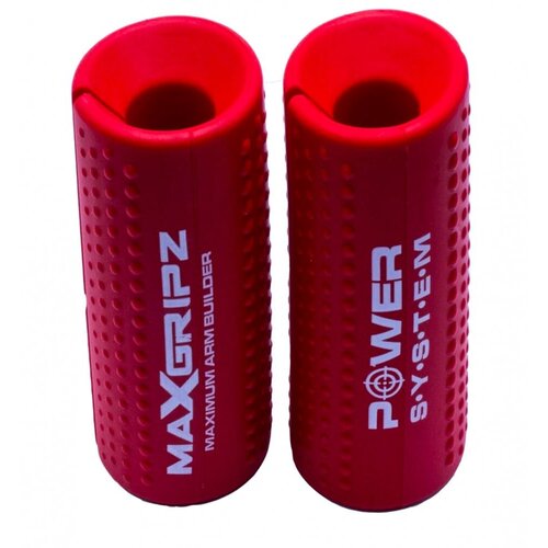 Power System Max Gripz XL Grips Red Slike