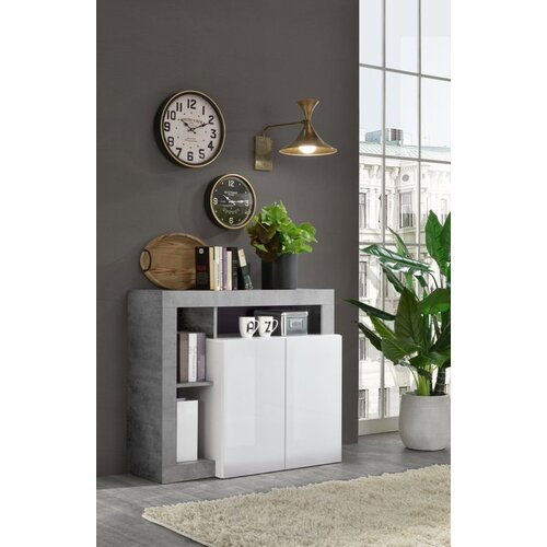 LC Mobili elegantna bela komoda z vrati hamburg 209030-02CE Cene