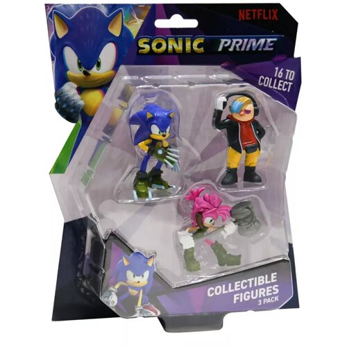 PMI Sonic Prime - 3 Figures Pack (6.5 cm) figura Cene