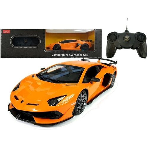  Auto na daljinsko upravljanje R/C Lamborghini Aventador Rastar 1:24 - narančasti Slike