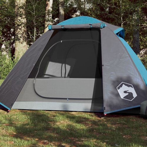 vidaXL Šator za kampiranje za 2 osobe plavi 224x248x118 cm taft 185T Cijene