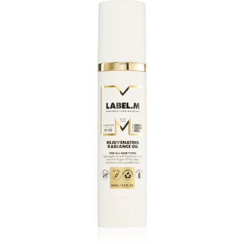 Label.m Rejuvenating Radiance Oil lahko olje za lase 100 ml Cene