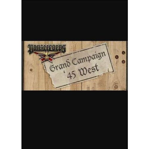 Steam Panzer Corps - Grand Campaign '45 West (DLC) (PC) Key GLOBAL Cene