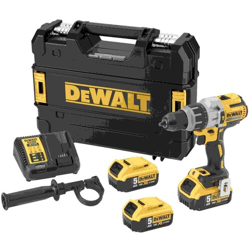 Dewalt Kovček vrtanja vrtanja vrtanje 18V 95/66nm 3-beni 3 x 5.0ah testak DCD996p2 kovček, (21106483) Cene