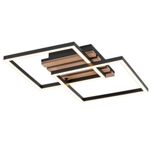 Just LIGHT. 14053-79 - LED plafonsko svetlo AKUSTIKA LED/15W/230V hrast/crna Slike