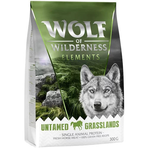 Wolf of Wilderness "Untamed Grasslands" konjetina - bez žitarica - 300 g
