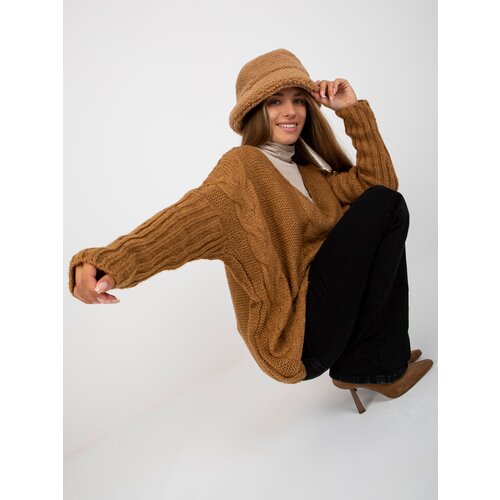 Och Bella Sweater-TW-SW-BI-M903.33X-camel Cene
