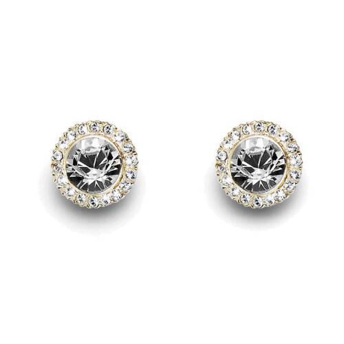  Ženske oliver weber more basic gold crystal mindju&amp;scaron;e sa swarovski belim kristalom ( 22295g ) Slike