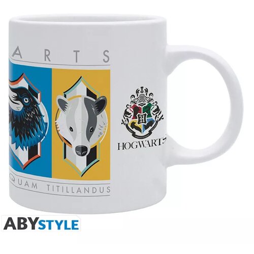 Abystyle harry potter - house crests simple mug (320 ml) Cene