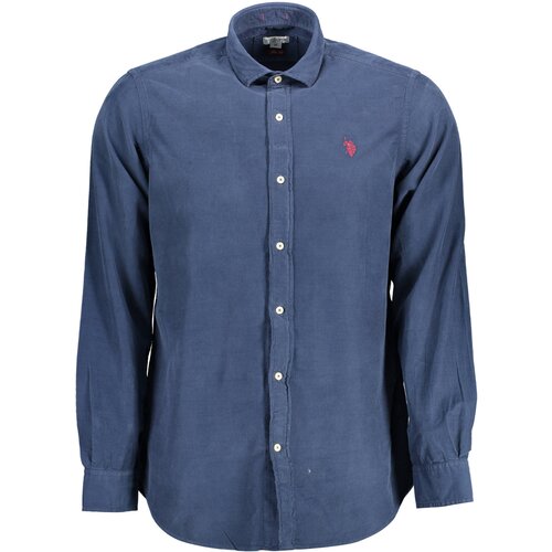 U.S. Polo Assn. US POLO SHIRT LONG SLEEVE MEN BLUE Slike