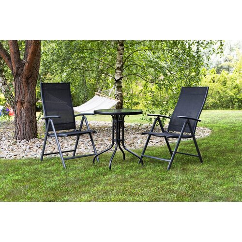 Modern Home Modernhome stakleni vrtni stol 60cm Slike