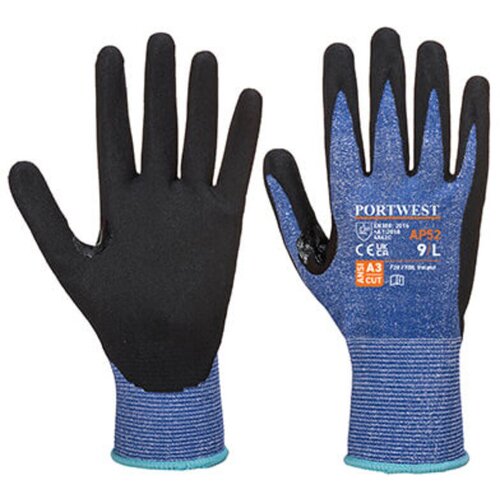 PORTWEST Rukavice AP52 Dexti Cut ultra/ plava/crna Cene