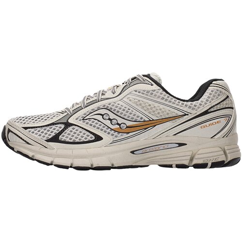 Saucony Niske tenisice 'PROGRID GUIDE 7' ecru/prljavo bijela / tamno narančasta / crna Cene
