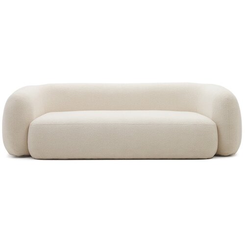 Kave Home Krem sofa od bouclé tkanine 246 cm Martina – Cene
