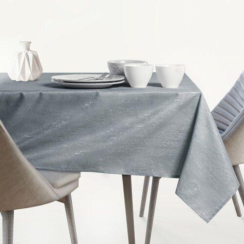 AmeliaHome Stolnjak Vesta &amp;oslash; 150 cm, siva Slike