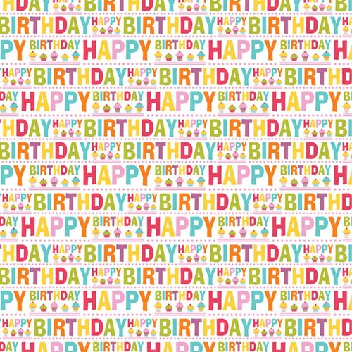 Cardex Darilni papir z napisom Happy Birthday 100x70 cm Cene
