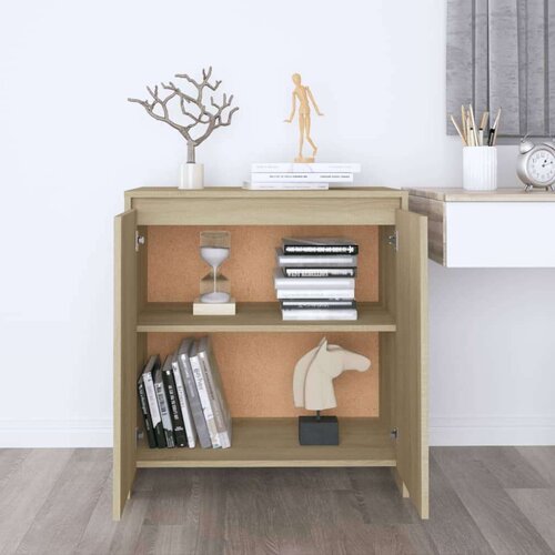 VidaXL Komoda boja hrasta sonome 70 x 40 x 73,5 cm od iverice Slike