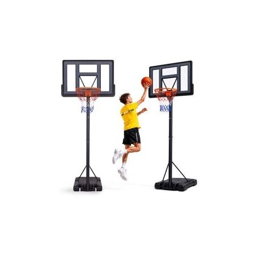 MOVEPRO QSG-S003-21A &amp;ndash; Samostojeći ko&amp;scaron; za ko&amp;scaron;arku s podesivom visinom 150&amp;ndash;305 cm, amortizirani obruč, mobilna baza Slike