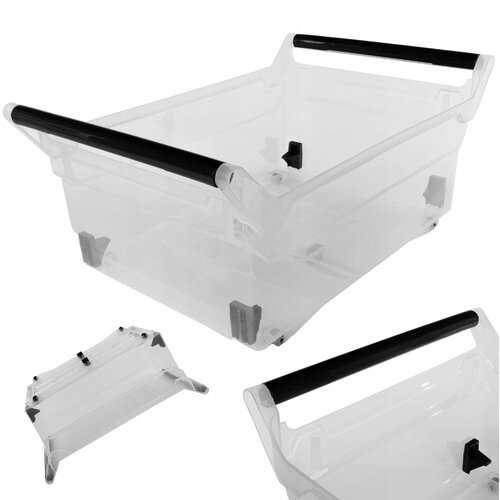 KADAX Sistemski organizator za kuhinjske omarice, kolesca, 58x38x25cm, 30l, (5000351906) Cene
