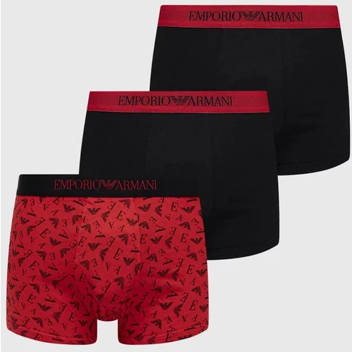 Emporio Armani Underwear Bombažne boksarice 3-pack
