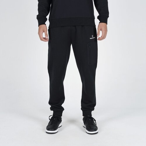 Sergio Tacchini Mu&amp;scaron;ki donji deo trenerke Jack Pants M, Crni Slike