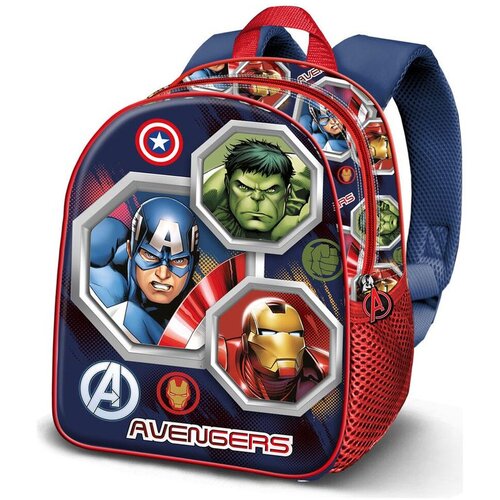 Avengers Mochila 3D Assemble Vengadores Marvel 31 cm Slike