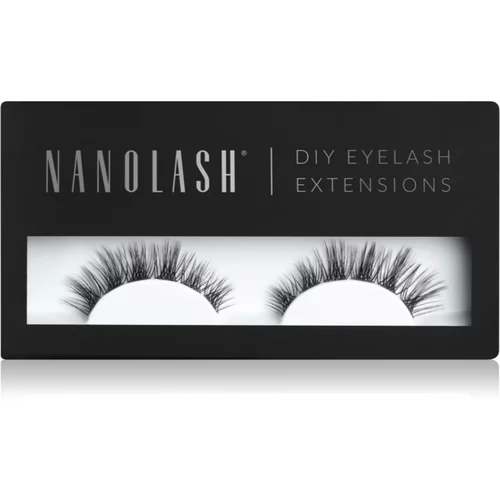 Nanolash DIY Eyelash Extensions šopaste lepilne trepalnice brez vozlička Harmony 36 kos