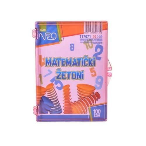 Sazio matematički žetoni pvc 80k ( 117071 ) Slike