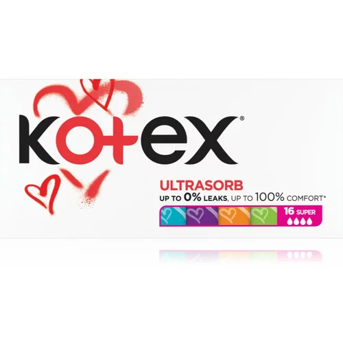 Kotex Ultra Sorb Super tamponi 16 kom