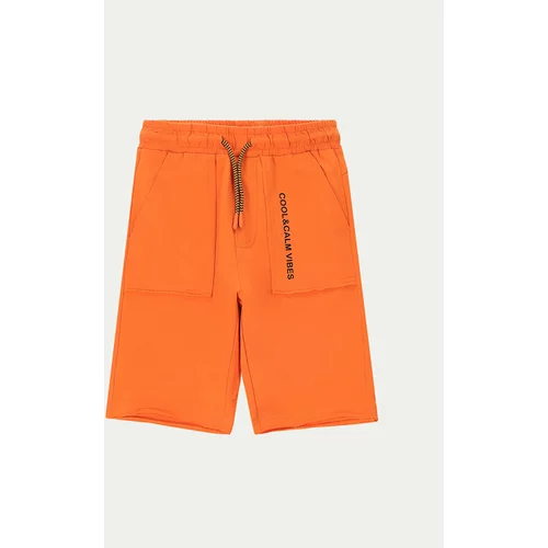 Coccodrillo Športne kratke hlače WC4120501VBC Oranžna Regular Fit
