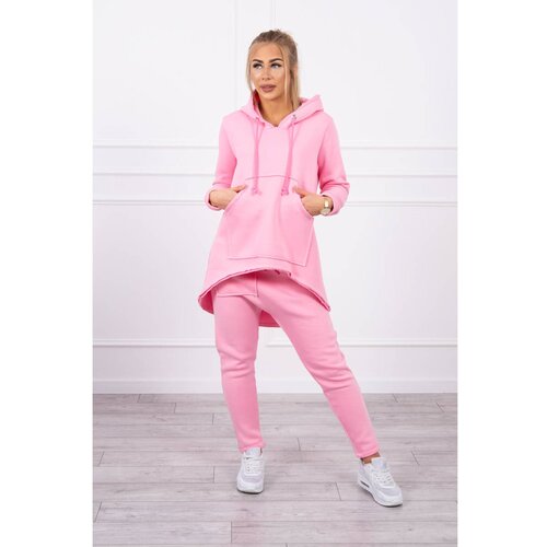 Kesi Set with pants Baggy light pink Slike