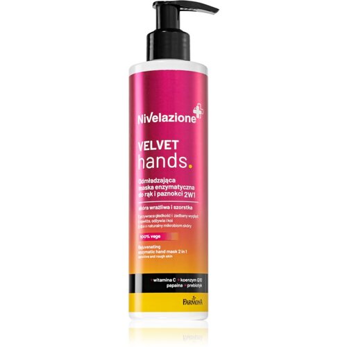 Farmona Nivelazione Velvet Hands encimska piling maska za roke 200 ml Cene