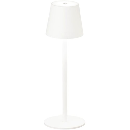 Fischer & Honsel Bijela LED prigušiva stolna svjetiljka sa senzorom pokreta i metalnim sjenilom (visina 38 cm) Tropea - Cijene