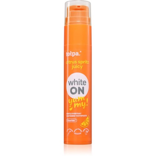 Tołpa On White Yummy belilni trakovi za zobe okus Citrus Spritz 60 g Slike