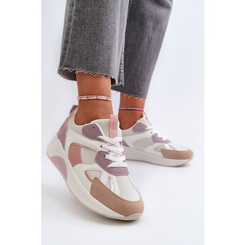 FI1 Women's Platform Sneakers Purple Lenivia Cijene