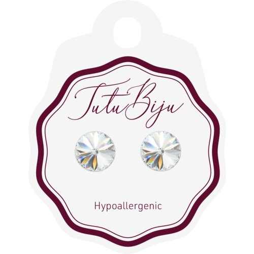 Tutu Biju naušnice rivolo 10 mm crystal TRI100C001 Cijene