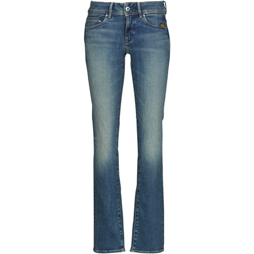 G-star Raw MIDGE SLIM STRAIGHT Plava Cijene