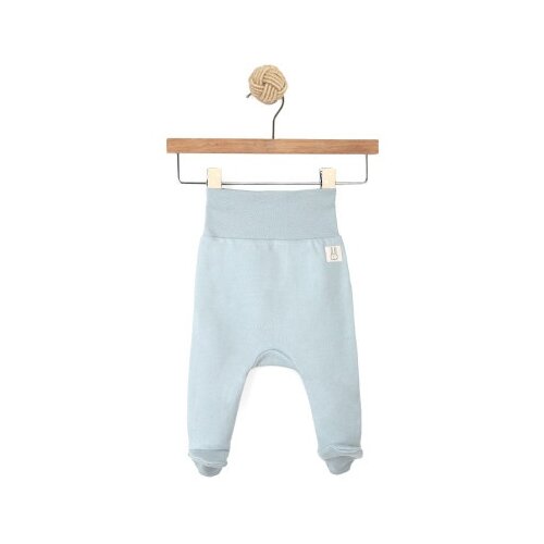 Just kiddin baby otroške dolge hlače s stopali hippo blue Cene