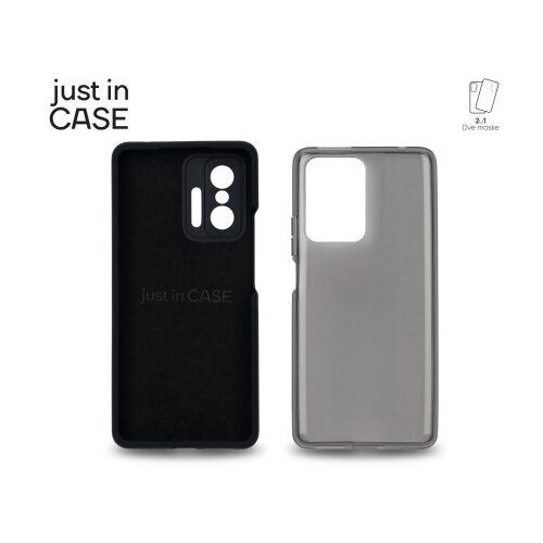 Just In Case 2u1 Extra case MIX paket CRNI za Mi 11T11T pro 128GB ( MIX305BK ) Cene