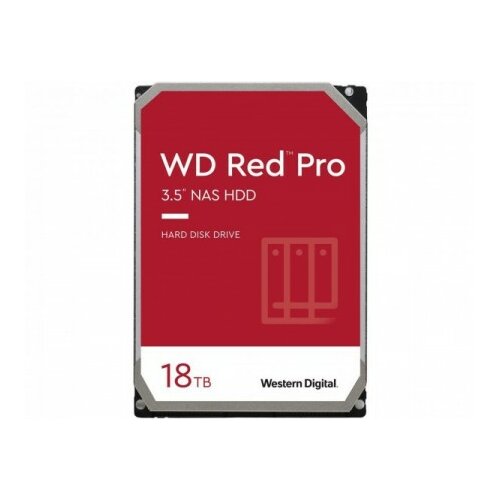 Western Digital red pro nas 7200 rpm sata 18TB 181KFGX Slike