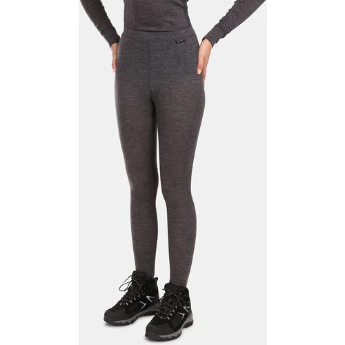 Kilpi Women's functional thermal pants MAVORA BOTTOM-W Dark grey