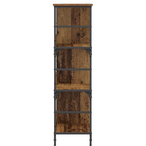  Polica Staro drvo 78,5 x 33 x 117,5 cm metal PB Slike