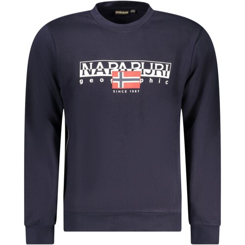 Napapijri SWEATSHIRT WITHOUT ZIP MEN BLUE Slike
