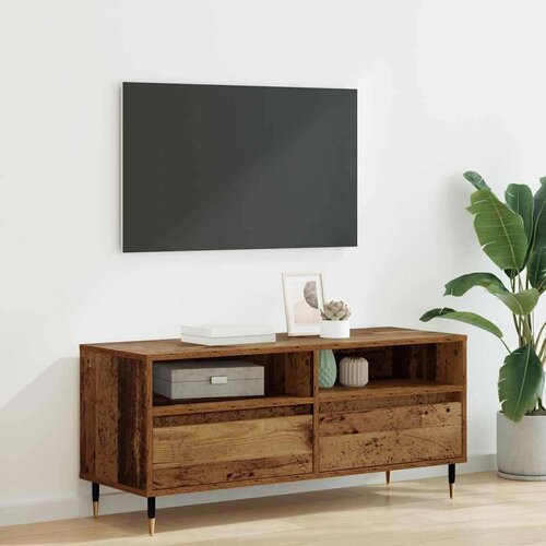 vidaXL TV omarica s predalom Star les 100 x 34,5 x 44,5 cm Cene