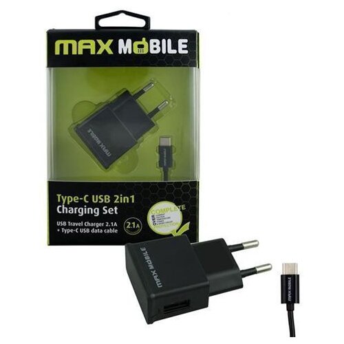 Max Mobile punjač za mobilni telefon 2U1 TYPE C 2.1A Slike