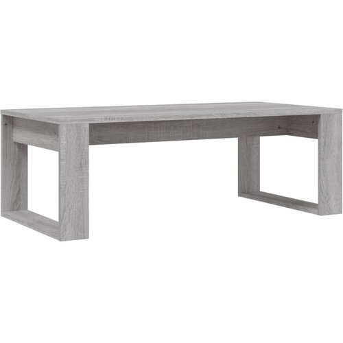  Stolić za kavu boja sivog hrasta 102x50x35 cm konstruirano drvo Slike